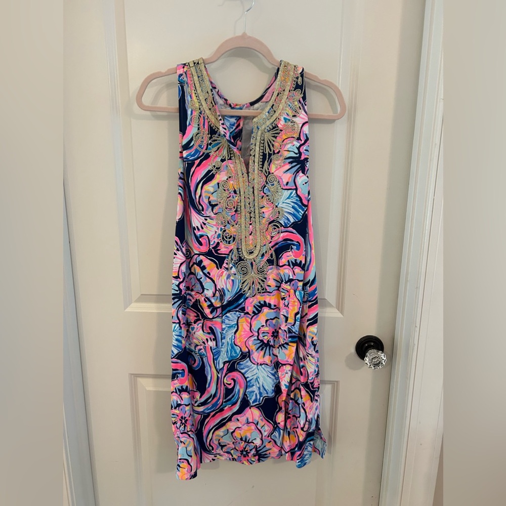 LILLY PULITZER Carlotta stretch shift dress, size 6